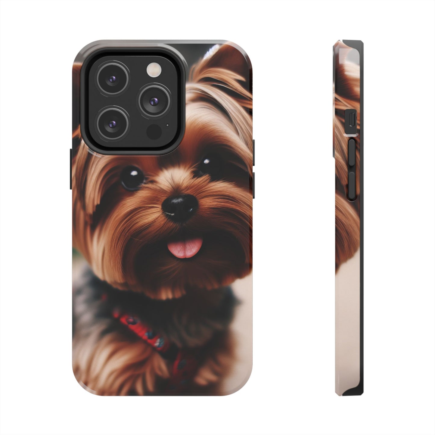 Yorkie Dog Tough Phone Case - Protective Phone Cover, Cute Pet Lover Gift, Personalized Dog Breed Case, Animal Lovers Accessories,