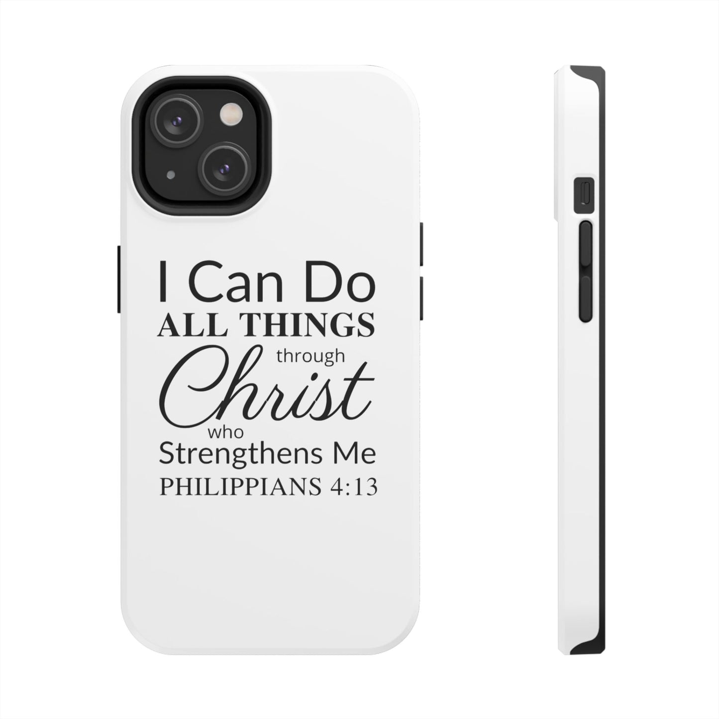 Bible Quote Phone Case - Tough