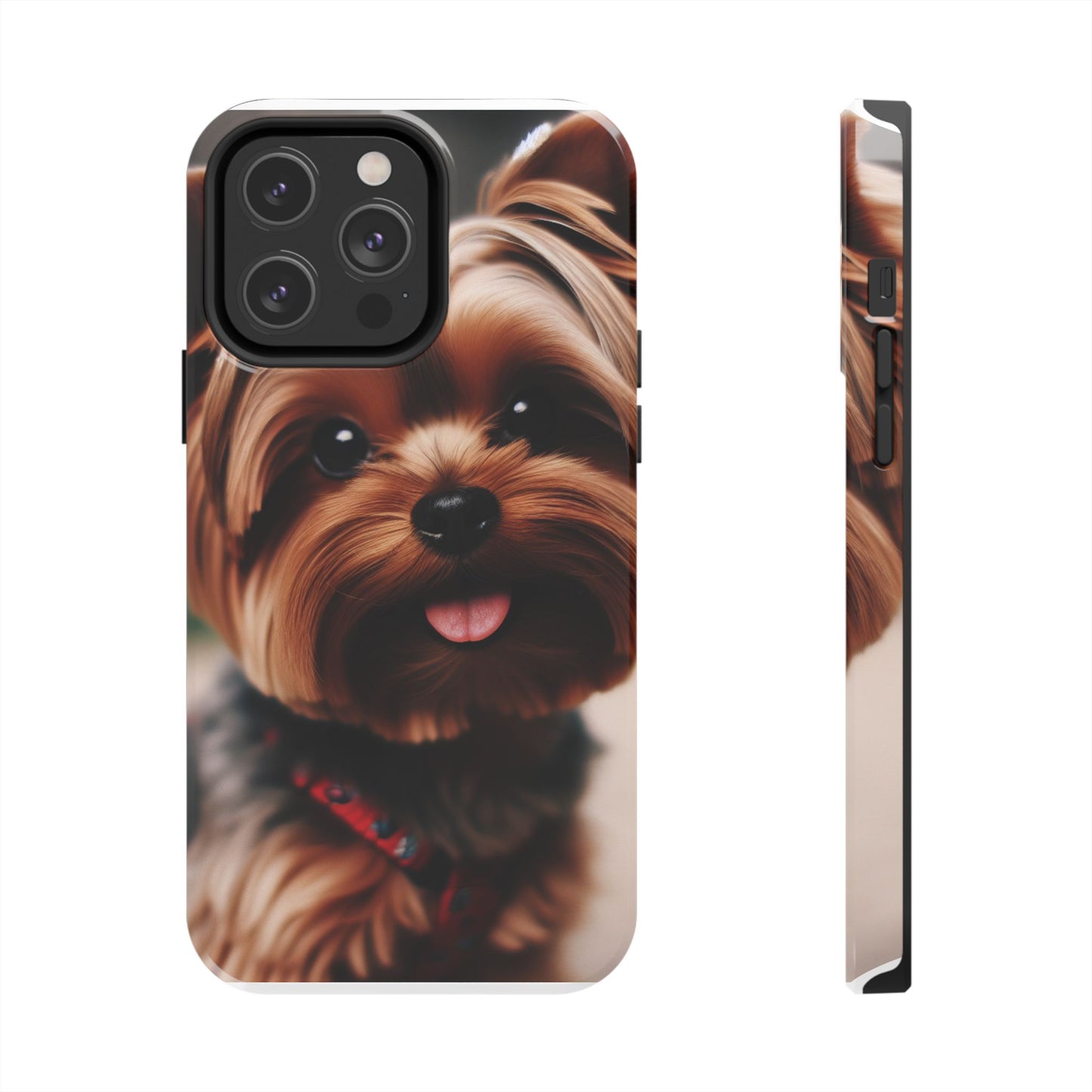 Yorkie Dog Tough Phone Case - Protective Phone Cover, Cute Pet Lover Gift, Personalized Dog Breed Case, Animal Lovers Accessories,