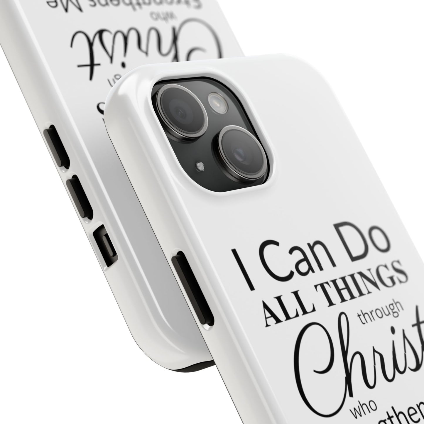 Bible Quote Phone Case - Tough