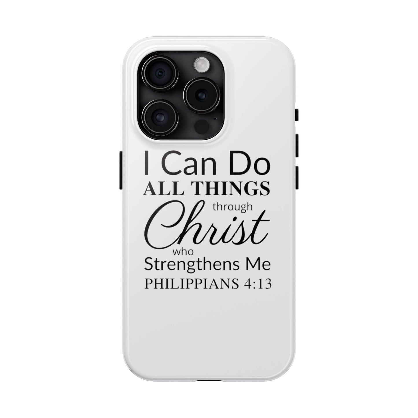 Bible Quote Phone Case - Tough