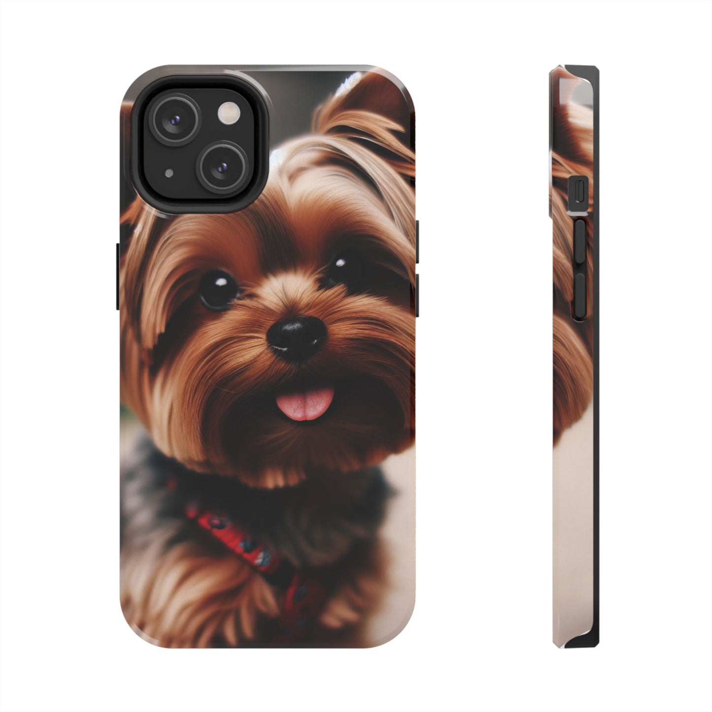 Yorkie Dog Tough Phone Case - Protective Phone Cover, Cute Pet Lover Gift, Personalized Dog Breed Case, Animal Lovers Accessories,