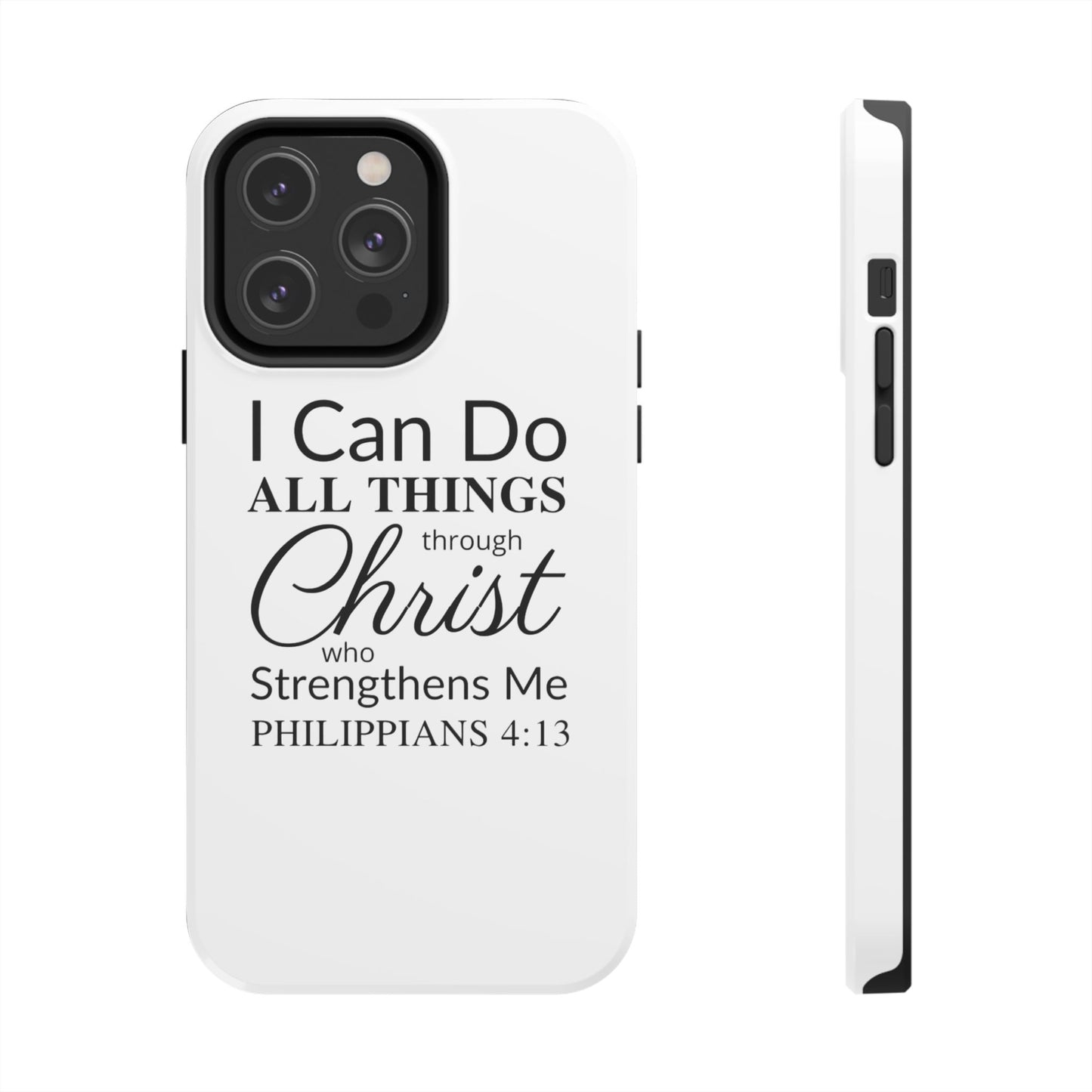 Bible Quote Phone Case - Tough