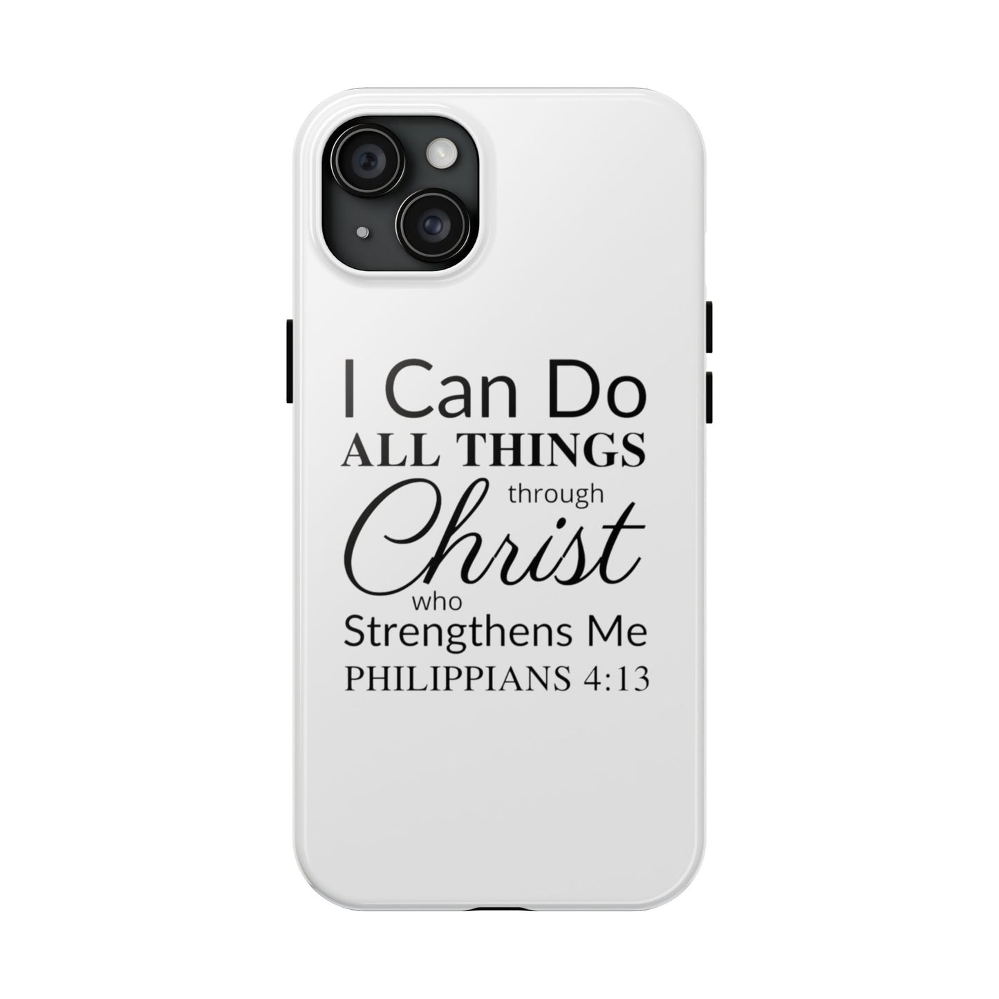 Bible Quote Phone Case - Tough