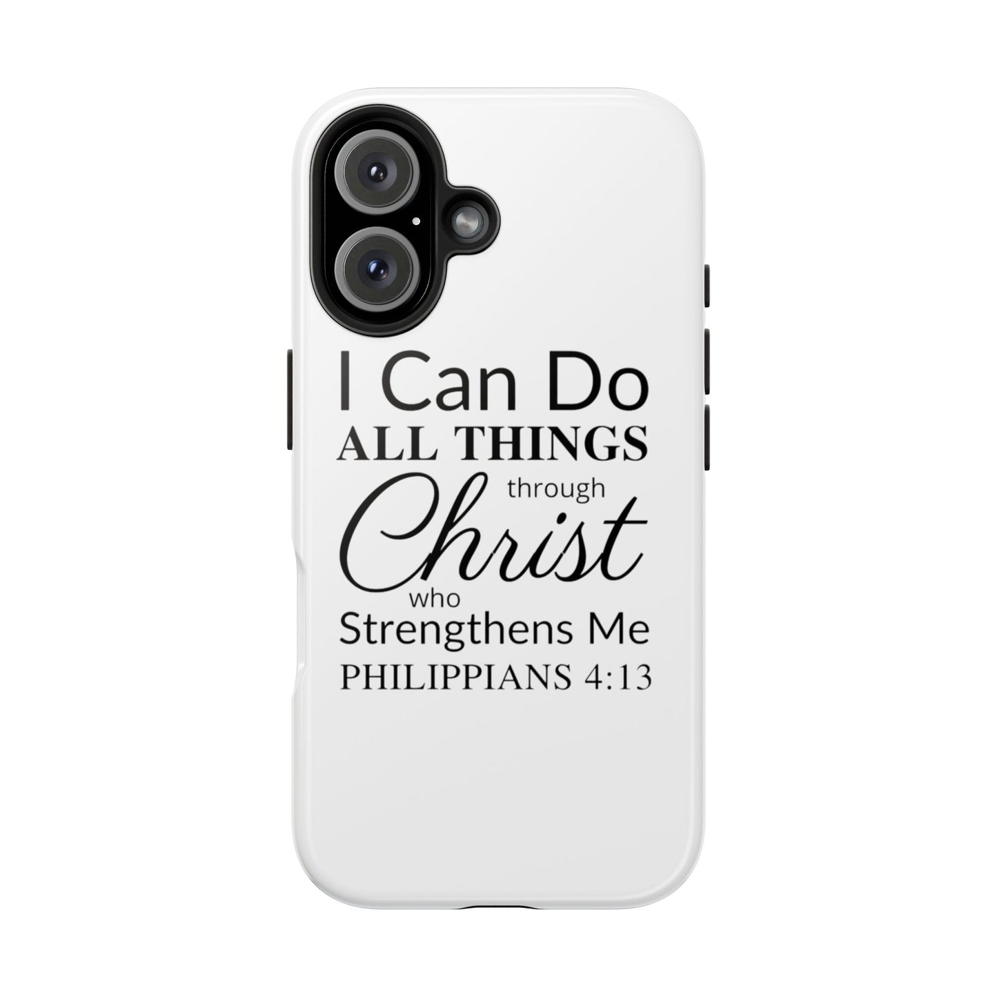 Bible Quote Phone Case - Tough