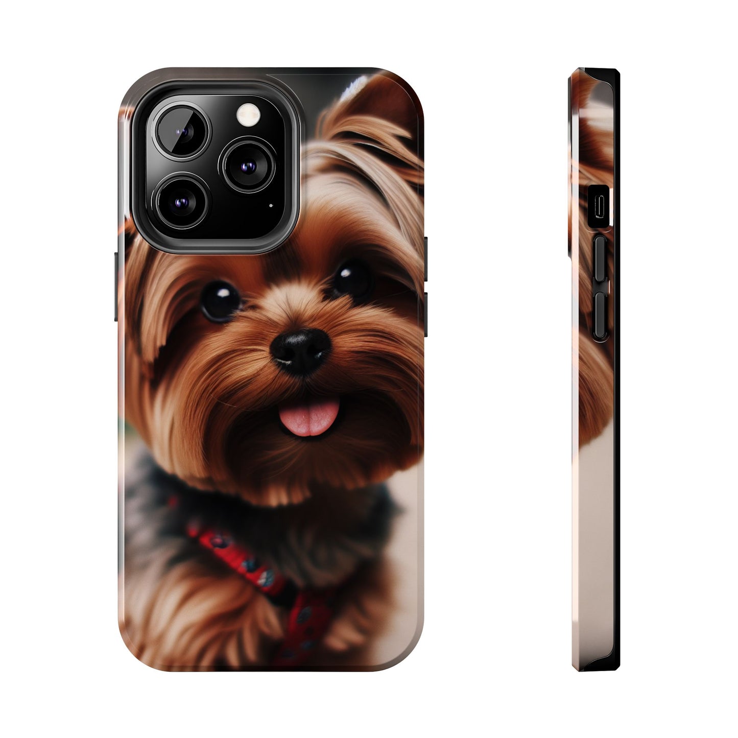 Yorkie Dog Tough Phone Case - Protective Phone Cover, Cute Pet Lover Gift, Personalized Dog Breed Case, Animal Lovers Accessories,