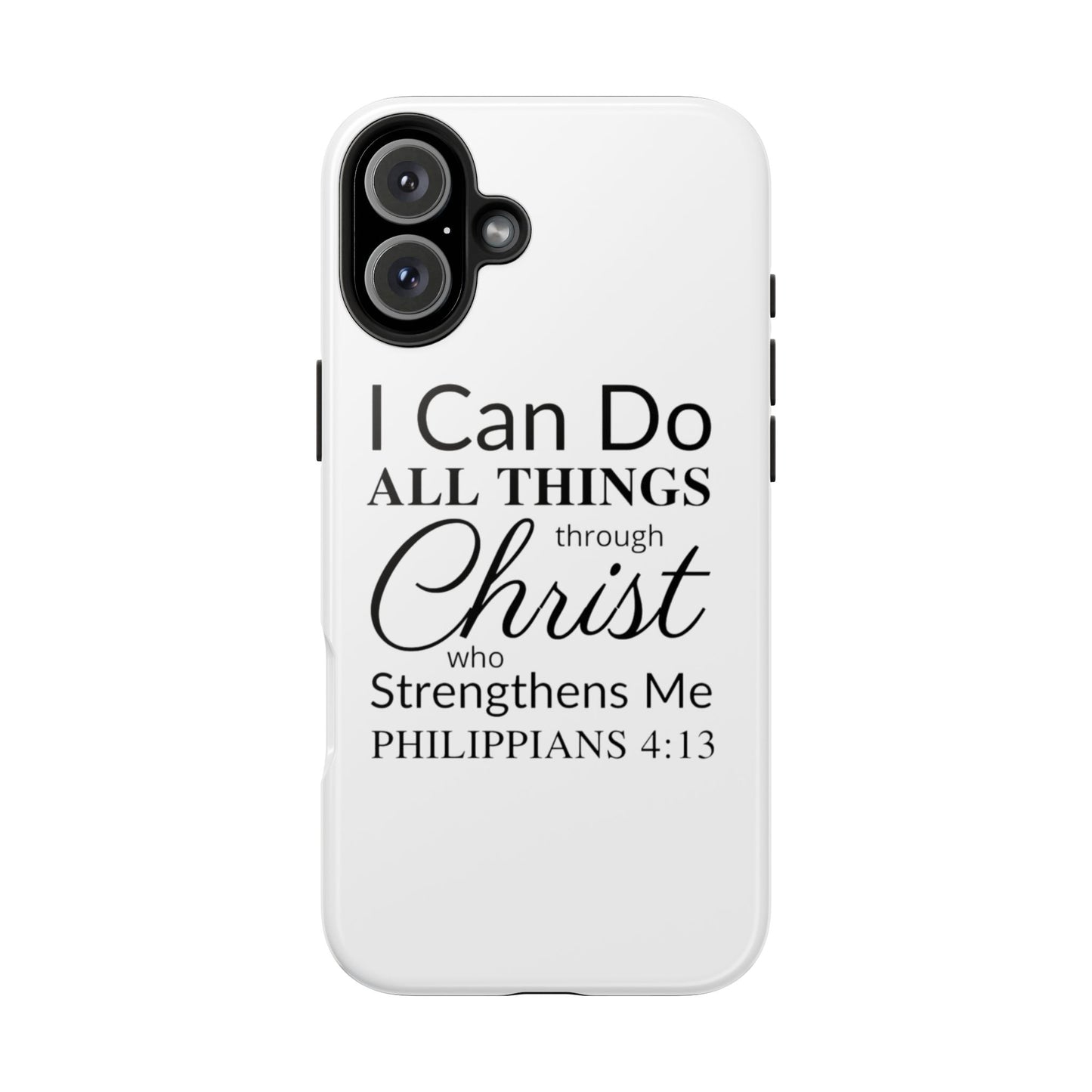 Bible Quote Phone Case - Tough