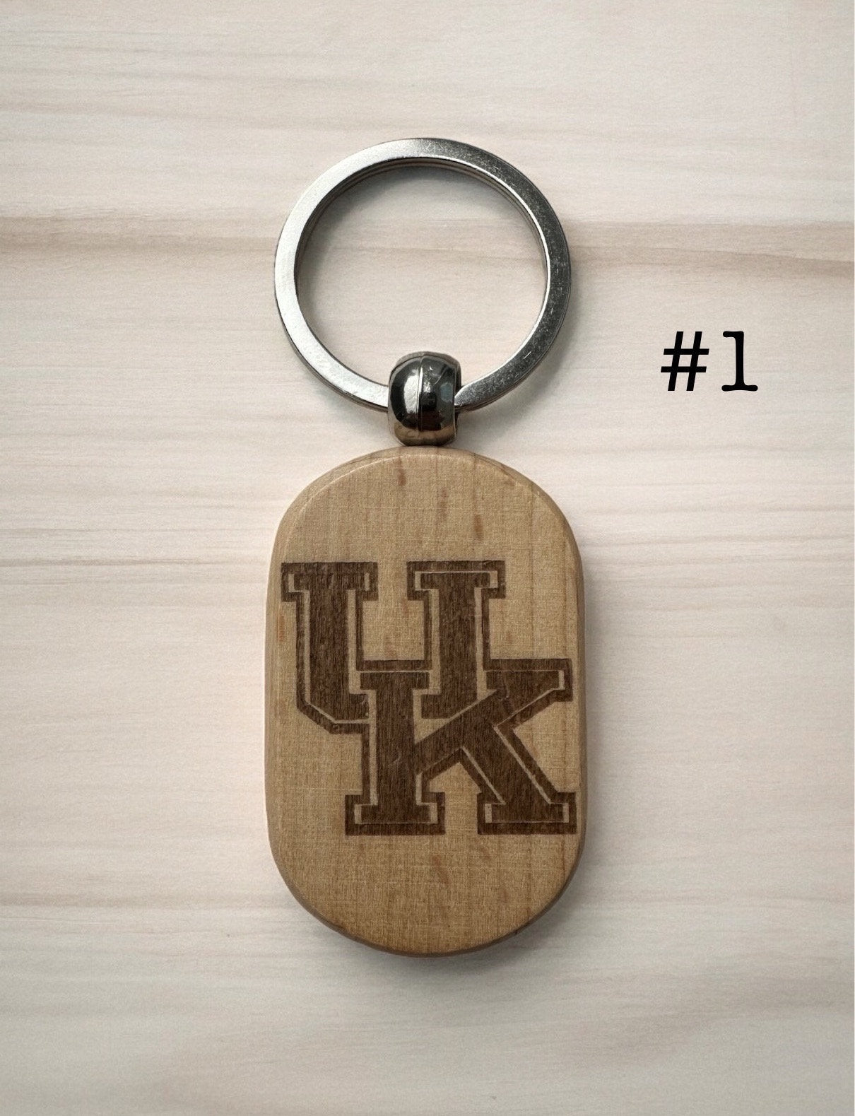 Kentucky Keychains, Kentucky Gift, Football Keychain, Custom Keychain, Keychain